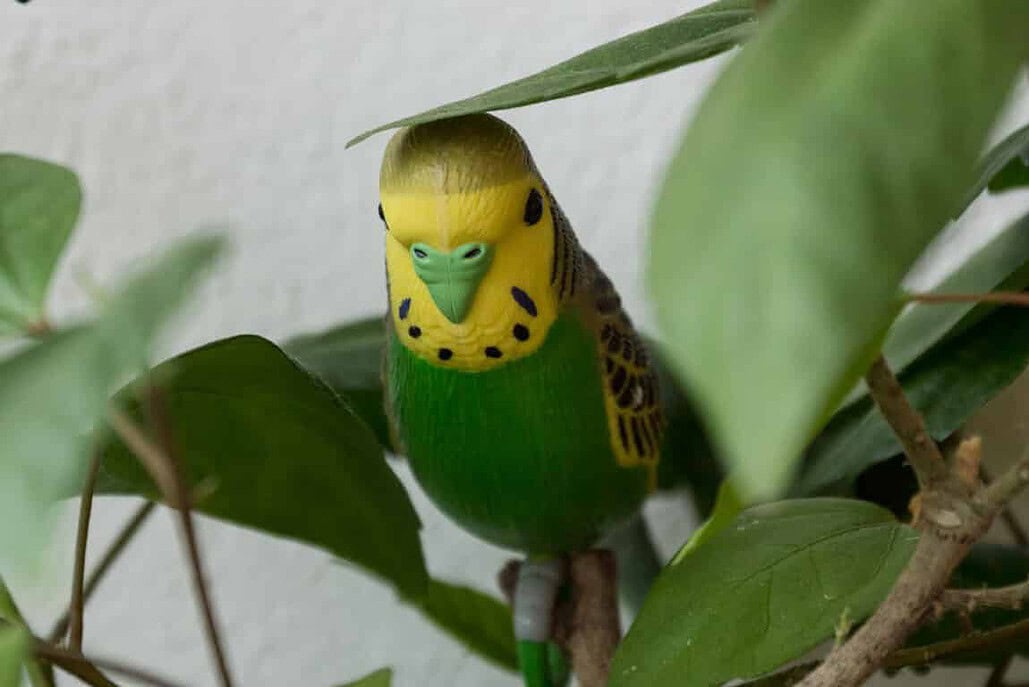 Plastikvogel für Wellensittiche