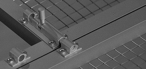 Aluminium Voliere für Wellensitttiche