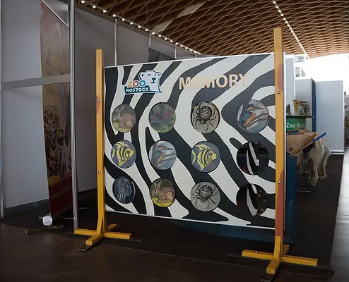 Spielstation auf der Tier & Natur in Rostock