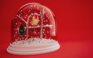Wellensittich als Weihnachtsgeschenk