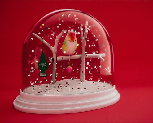 Wellensittich als Weihnachtsgeschenk