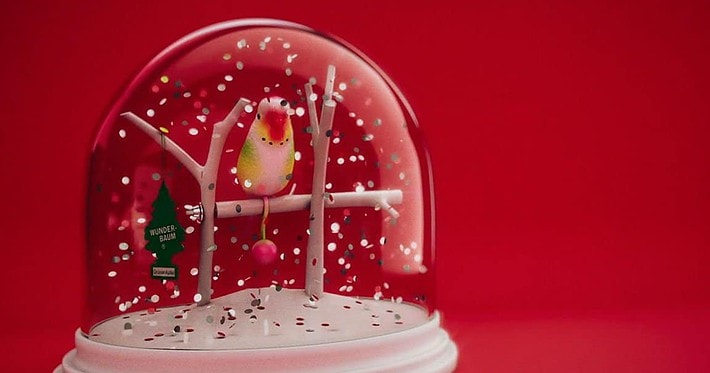 Wellensittich als Weihnachtsgeschenk