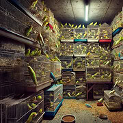 Animal Hoarding bei Wellensittichen