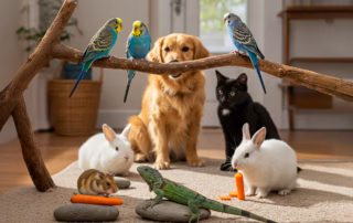 Wellensittiche und andere Haustiere: Harmonisch zusammenleben? 11 Welche Haustiere vertragen sich mit Wellensittichen?