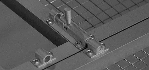 Aluminium Voliere für Wellensitttiche