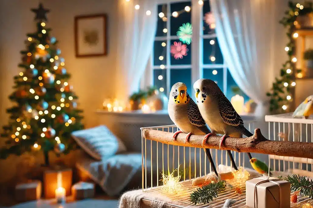 Silvester Wellensittich: Schutz vor Lärm und Feuerwerk Wellensittich an Silvester – Schutz vor Feuerwerk und Stress