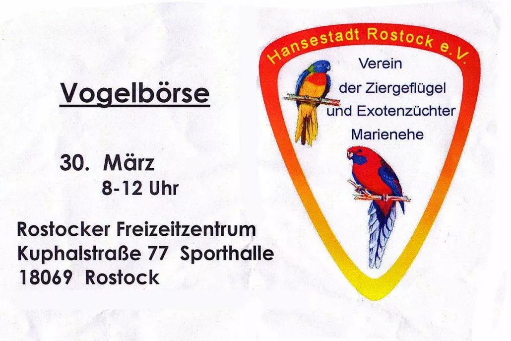 Vogelbörse in Rostock