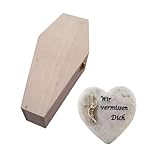 Kleintiersarg aus Holz P-782 Gr. M + Grabschmuck