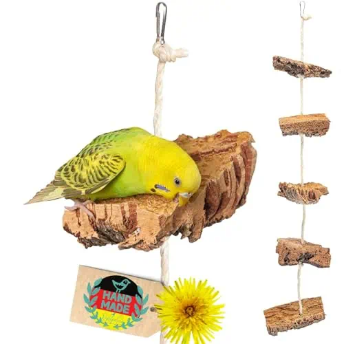 Vogelgaleria® Kork Knabberseil